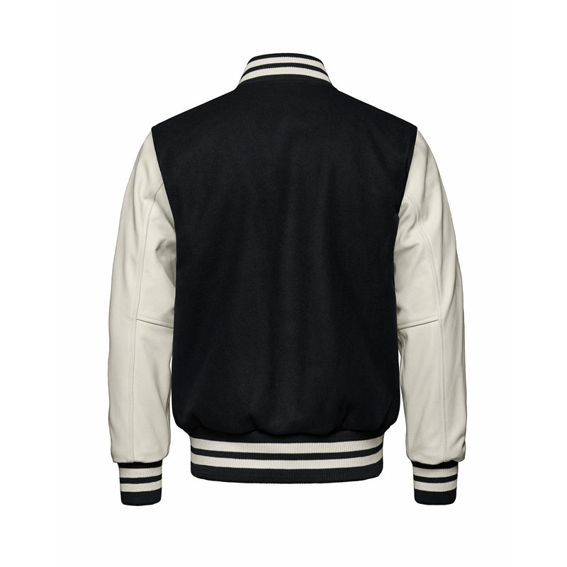 Load image into Gallery viewer, L06085 - Varsity - Melton and Leather Varsity Jacket