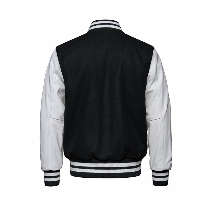 Load image into Gallery viewer, L06085Y - Varsity - YOUTH Melton and Leather Varsity Jacket