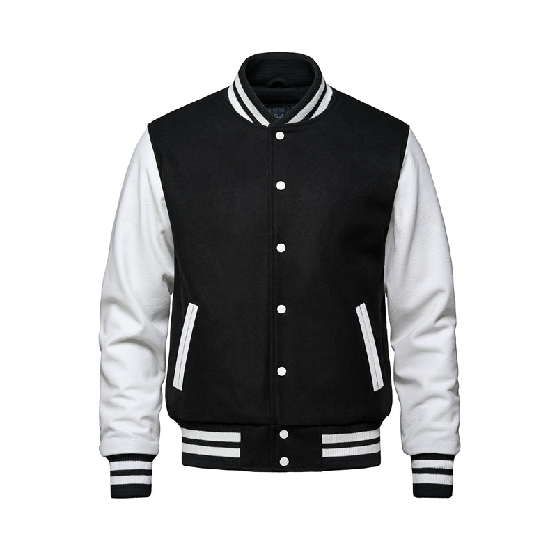 Load image into Gallery viewer, L06085Y - Varsity - YOUTH Melton and Leather Varsity Jacket