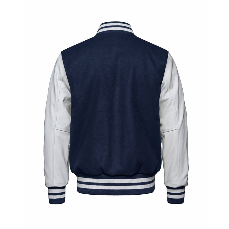 Load image into Gallery viewer, L06085Y - Varsity - YOUTH Melton and Leather Varsity Jacket