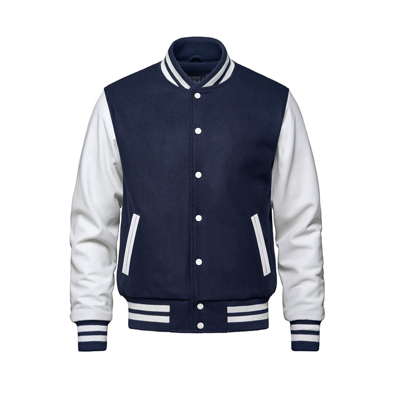 Load image into Gallery viewer, L06085 - Varsity - Melton and Leather Varsity Jacket
