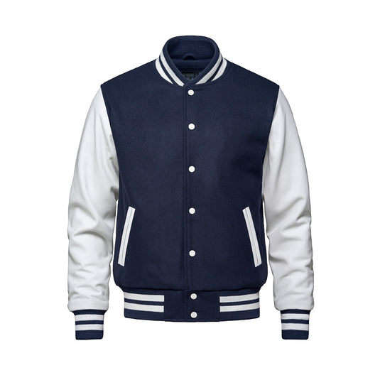 L06085 - Varsity - Melton and Leather Varsity Jacket