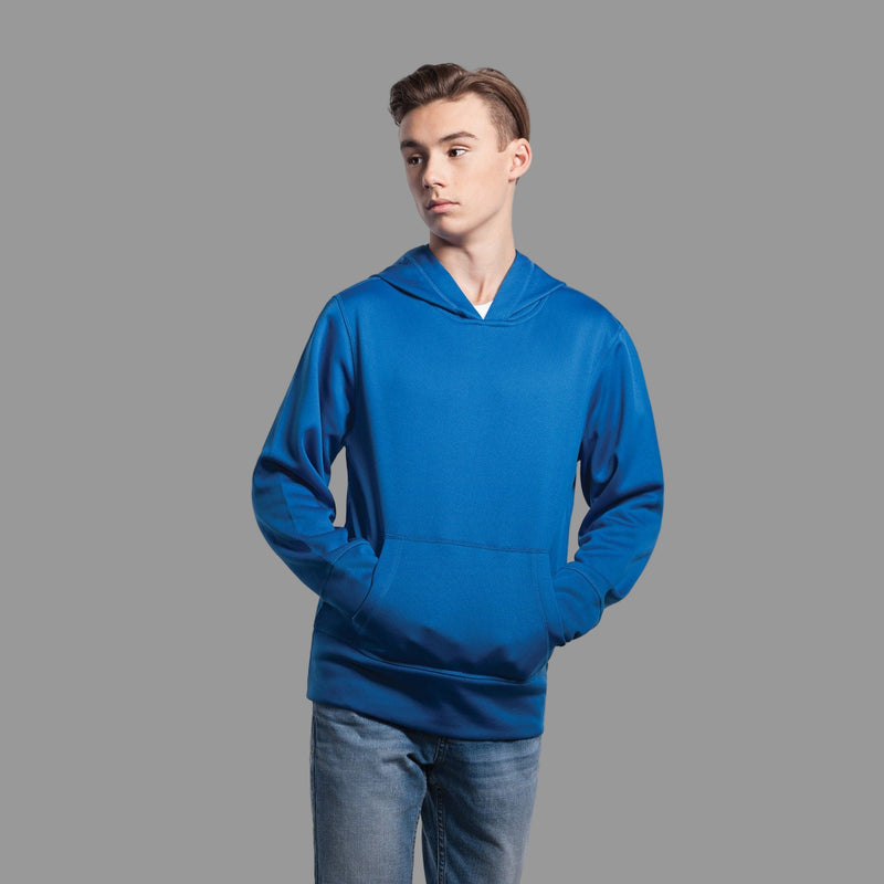 Load image into Gallery viewer, L0687Y - Palm Aire - DISCONTINUED - Youth Polyester Pullover Hooded Sweatshirt