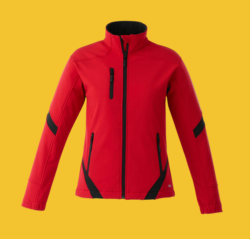 Chargez l'image dans la visionneuse de la galerie, L07226 - Boreal - DISCONTINUED Ladies Color Contrast Unlined Softshell Jacket