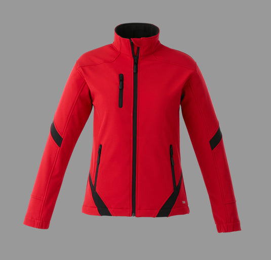 L07226 - Boreal - DISCONTINUED Ladies Color Contrast Unlined Softshell Jacket