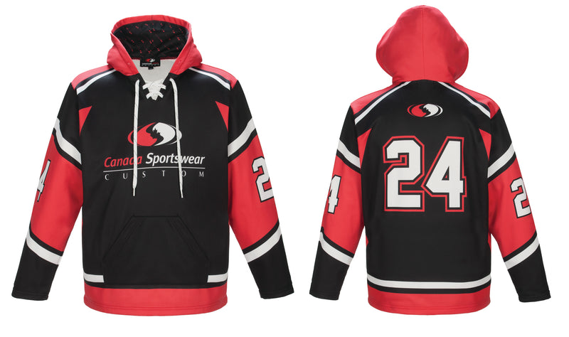 Chargez l'image dans la visionneuse de la galerie, PO148 - Custom Sublimated hockey hoody