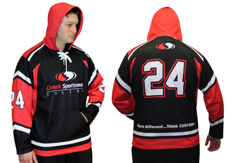 Chargez l'image dans la visionneuse de la galerie, PO148 - Custom Sublimated hockey hoody