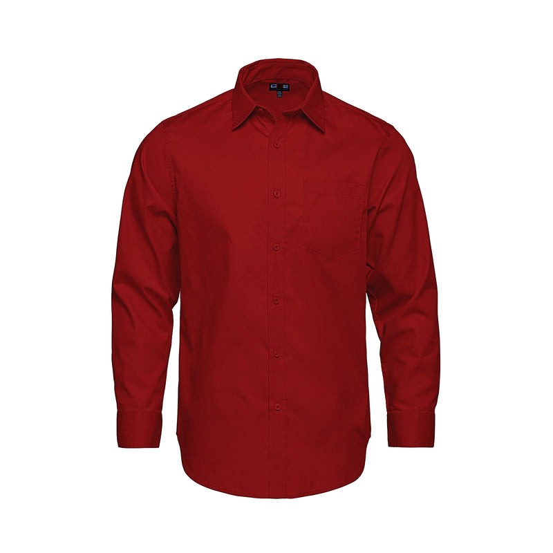 Load image into Gallery viewer, S04600 - Camden - Men's Poly-Cotton Twill Long Sleeve Easy-Care Shirt