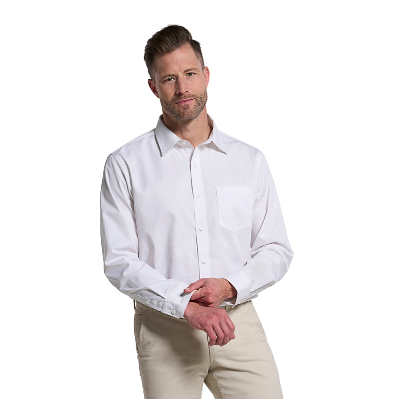 Load image into Gallery viewer, S04600 - Camden - Men's Poly-Cotton Twill Long Sleeve Easy-Care Shirt