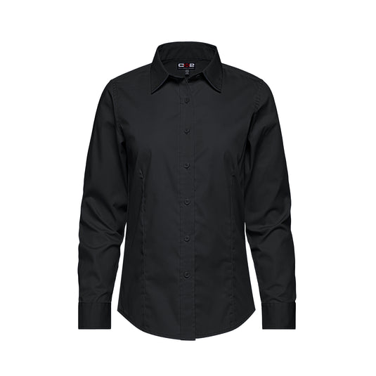 S04601 - Camden - Ladies Poly-Cotton Twill Long Sleeve Easy-Care Shirt
