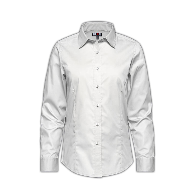 Load image into Gallery viewer, S04601 - Camden - Ladies Poly-Cotton Twill Long Sleeve Easy-Care Shirt