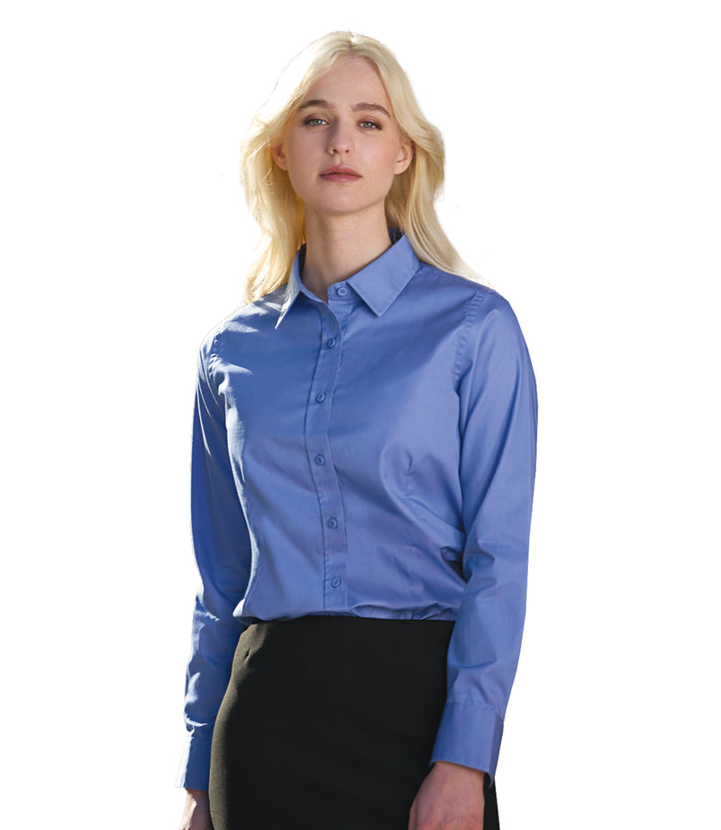 Load image into Gallery viewer, S04601 - Camden - Ladies Poly-Cotton Twill Long Sleeve Easy-Care Shirt