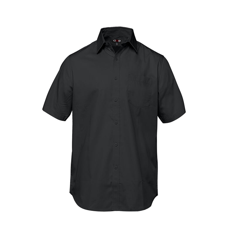 Chargez l'image dans la visionneuse de la galerie, S04605 - ASHTON - Poly Cotton Twill Short Sleeve Easy-Care Shirt