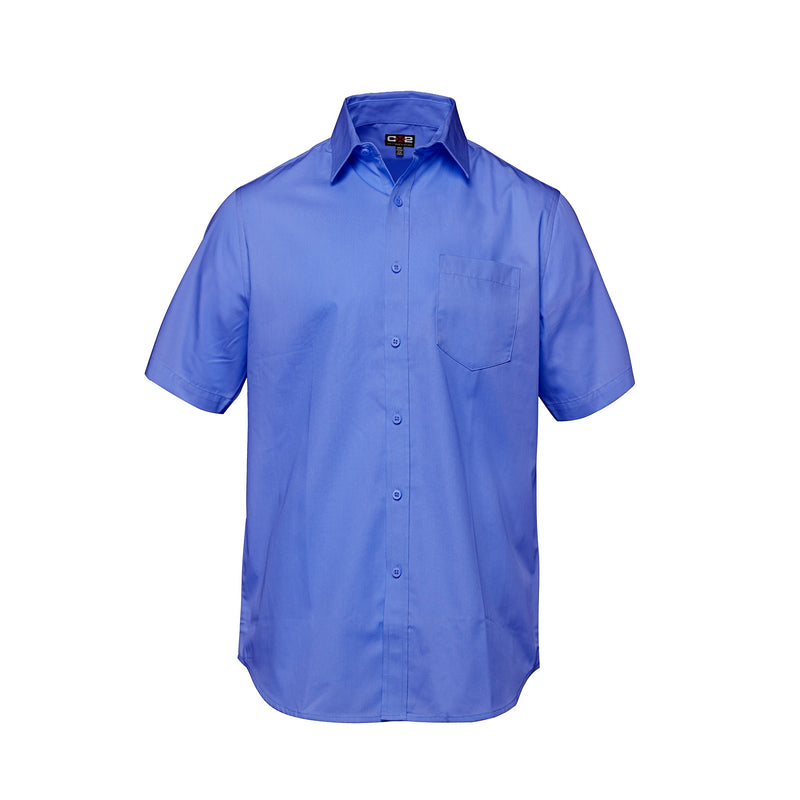 Load image into Gallery viewer, S04605 - ASHTON - Poly Cotton Twill Short Sleeve Easy-Care Shirt