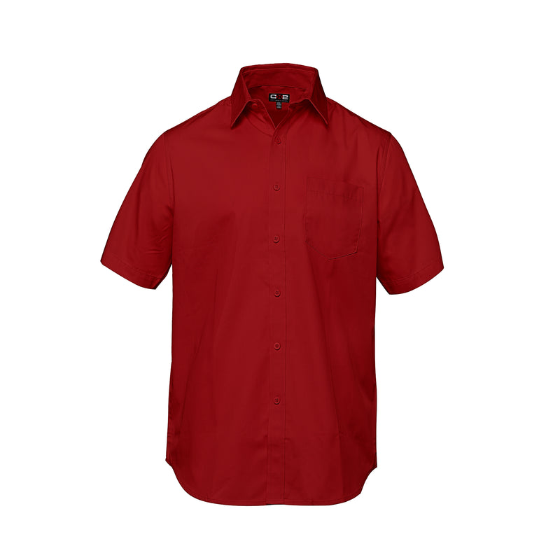 Load image into Gallery viewer, S04605 - ASHTON - Poly Cotton Twill Short Sleeve Easy-Care Shirt