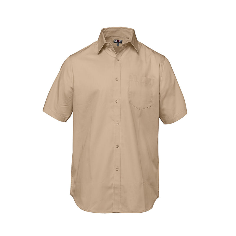 Load image into Gallery viewer, S04605 - ASHTON - Poly Cotton Twill Short Sleeve Easy-Care Shirt
