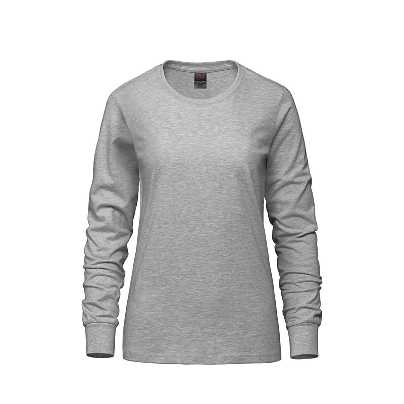 Chargez l'image dans la visionneuse de la galerie, S05616 - Breeze - T-Shirt pour Femme à Col Rond et Manches Longues en Coton