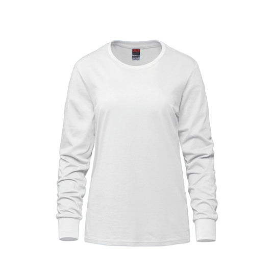 S05616 - Breeze - T-Shirt pour Femme à Col Rond et Manches Longues en Coton