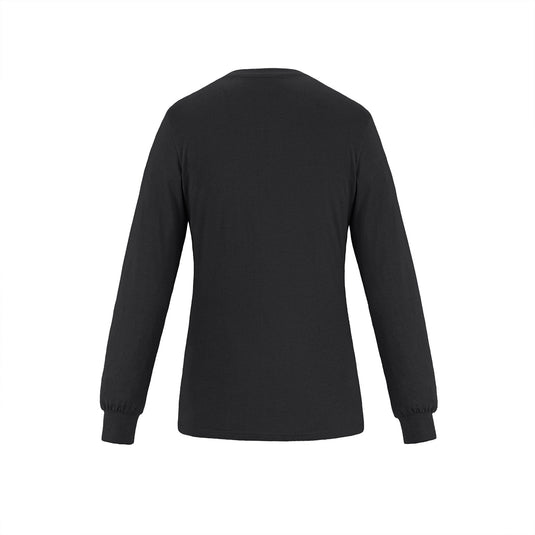 S05616 - Breeze - T-Shirt pour Femme à Col Rond et Manches Longues en Coton