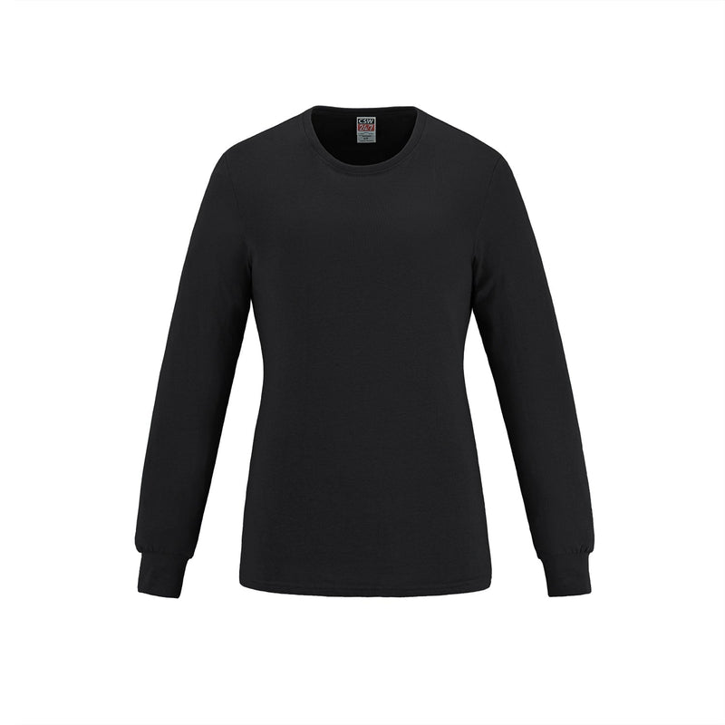 Load image into Gallery viewer, S05616 - Breeze - Ladies RING SPUN Combed Cotton Long Sleeve Crewneck T-Shirt
