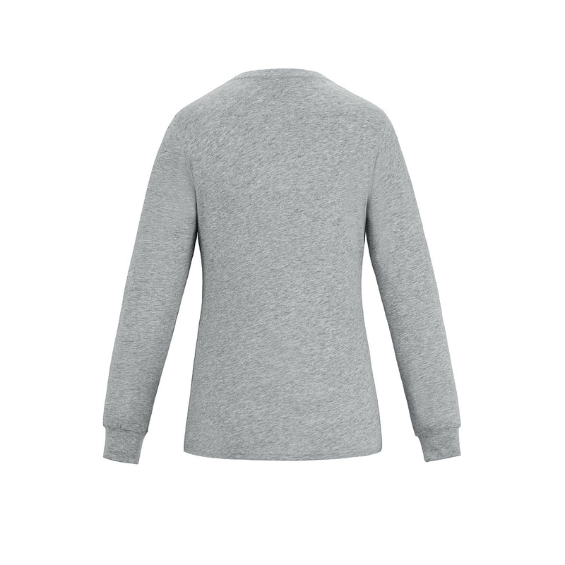 Chargez l'image dans la visionneuse de la galerie, S05616 - Breeze - T-Shirt pour Femme à Col Rond et Manches Longues en Coton