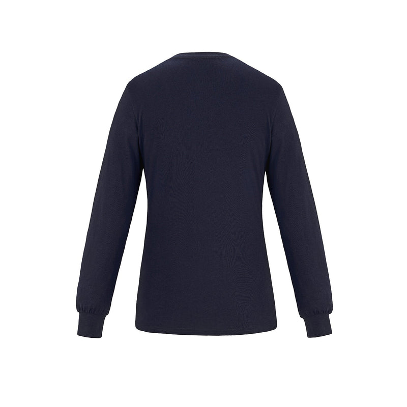 Chargez l'image dans la visionneuse de la galerie, S05616 - Breeze - T-Shirt pour Femme à Col Rond et Manches Longues en Coton