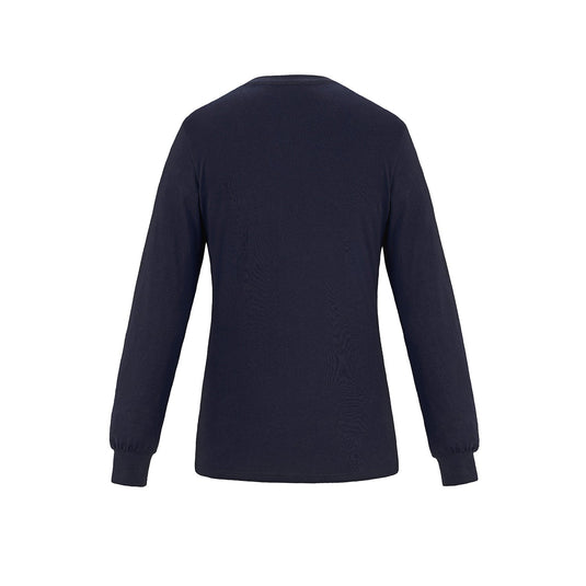 S05616 - Breeze - T-Shirt pour Femme à Col Rond et Manches Longues en Coton