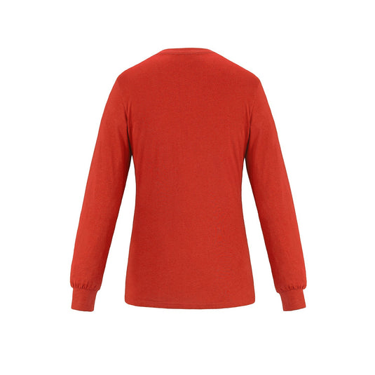 S05616 - Breeze - T-Shirt pour Femme à Col Rond et Manches Longues en Coton