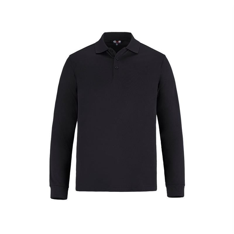 Load image into Gallery viewer, S05737 - Birdie - Men's Long Sleeve Pique Mesh Polo