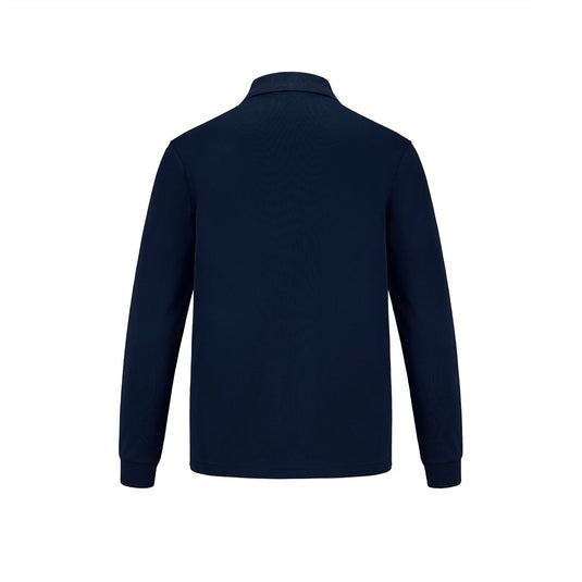S05737 - Birdie - Men's Long Sleeve Pique Mesh Polo