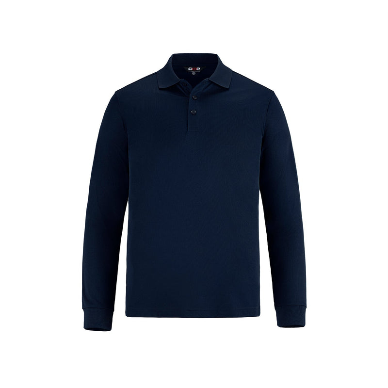 Load image into Gallery viewer, S05737 - Birdie - Men's Long Sleeve Pique Mesh Polo