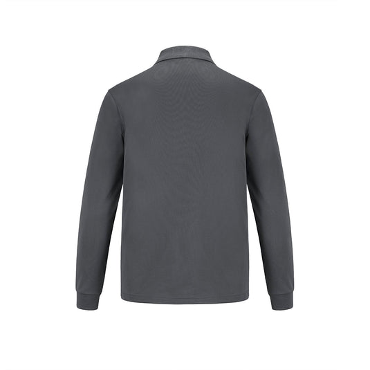 S05737 - Birdie - Men's Long Sleeve Pique Mesh Polo
