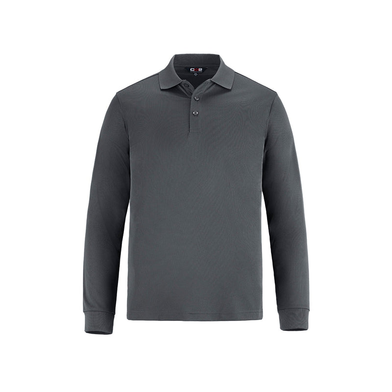 Load image into Gallery viewer, S05737 - Birdie - Men's Long Sleeve Pique Mesh Polo