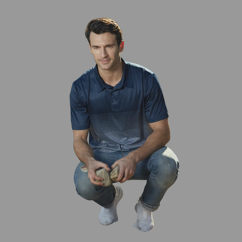 Load image into Gallery viewer, S05805 - Ralph - DISCONTINUED - Men's Printed Polo