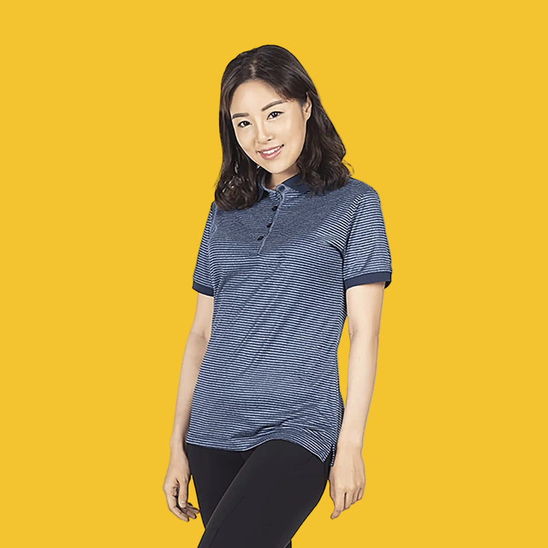 Load image into Gallery viewer, S05816 - Phil - DISCONTINUED Ladies Printed Polo