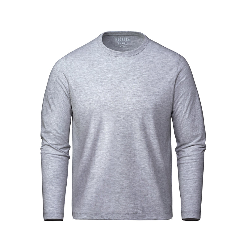 Load image into Gallery viewer, S05895 - Riverside - Cotton-Poly Long Sleeve Crewneck T-Shirt