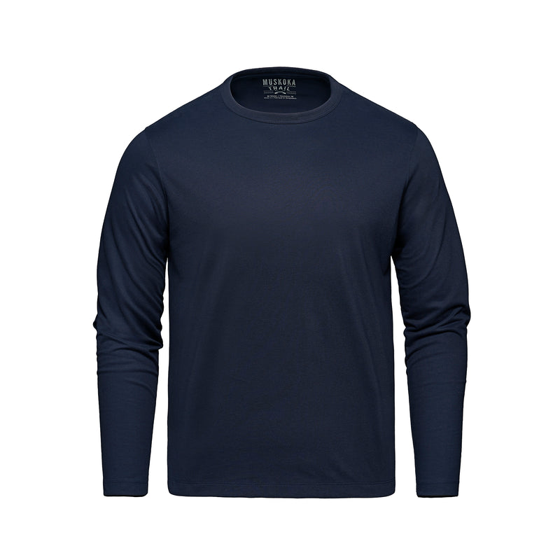 Load image into Gallery viewer, S05895 - Riverside - Cotton-Poly Long Sleeve Crewneck T-Shirt