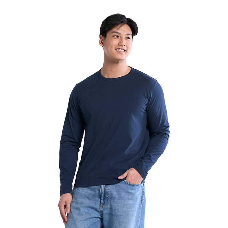 Load image into Gallery viewer, S05895 - Riverside - Cotton-Poly Long Sleeve Crewneck T-Shirt