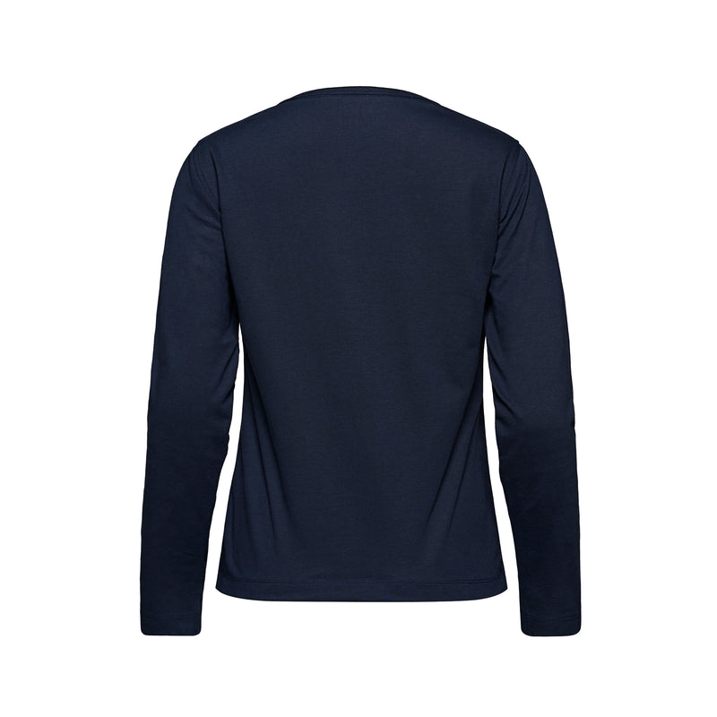 Load image into Gallery viewer, S05896 - Riverside - Ladies Cotton-Poly Long Sleeve Crewneck T-Shirt