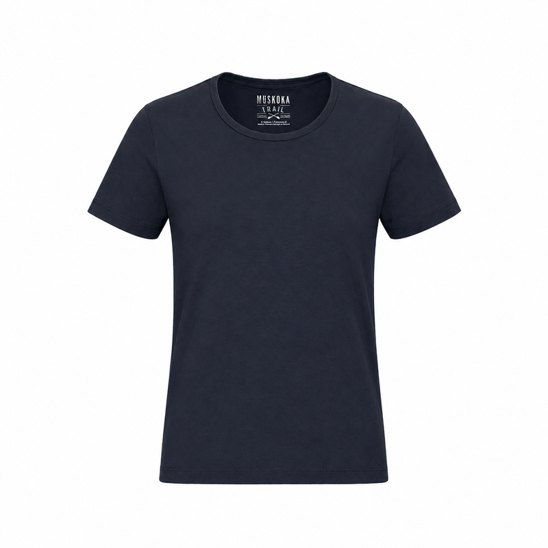 Chargez l'image dans la visionneuse de la galerie, S05918 - Liberty - T-Shirt en Coton et Polyester pour Femme