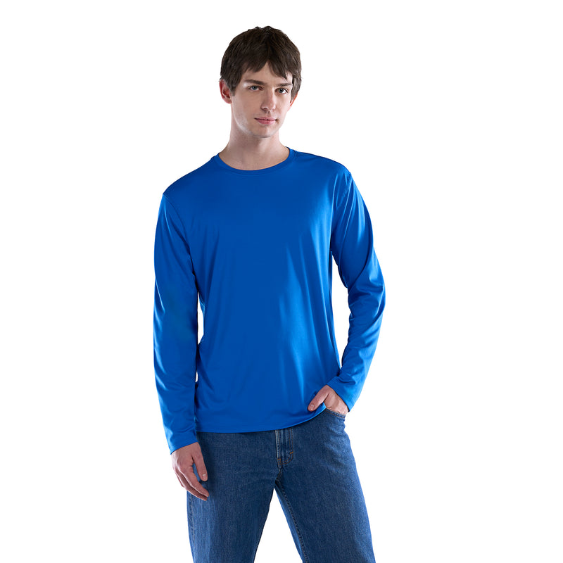 Load image into Gallery viewer, S05937 - Shore - Adult Performance Long Sleeve Crewneck T-Shirt