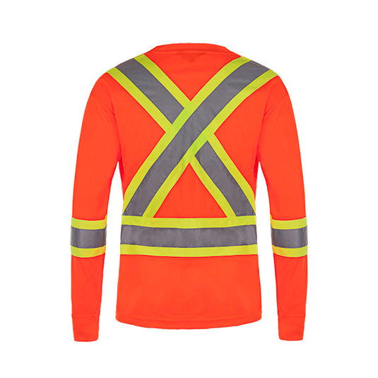 S05970 - Lookout - Adult Long Sleeve Hi-Vis T-Shirt