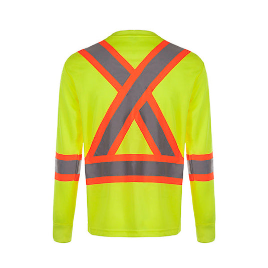 S05970 - Lookout - Adult Long Sleeve Hi-Vis T-Shirt