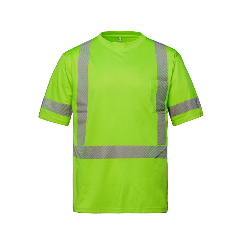 Load image into Gallery viewer, S05980 - LUMEN - Hi-VIS T-shirt with Segmented Stripes