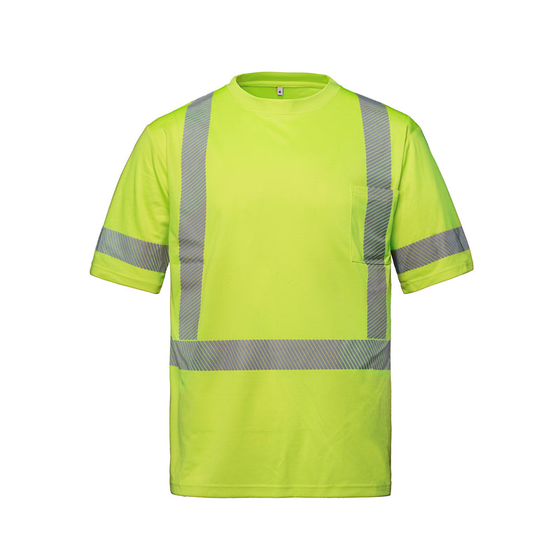Load image into Gallery viewer, S05980 - LUMEN - Hi-VIS T-shirt with Segmented Stripes