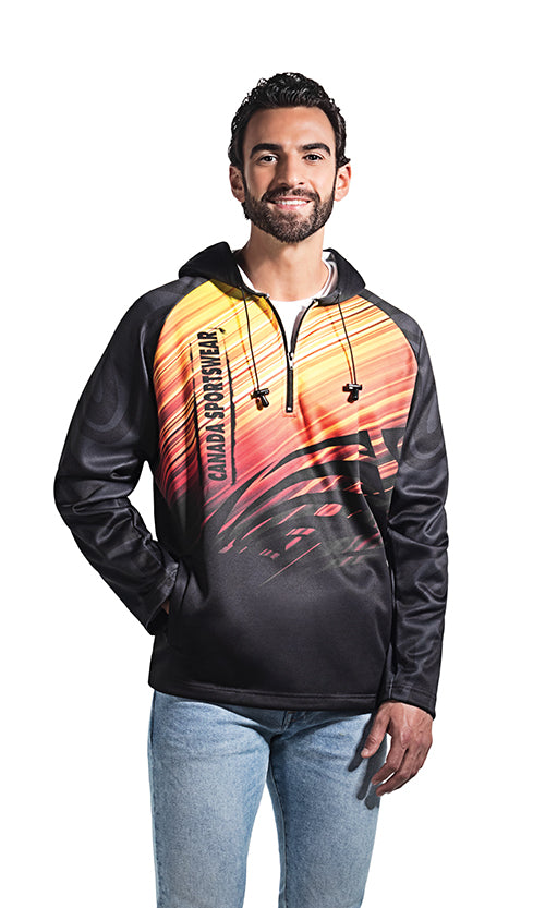 P0135 - Custom Sublimated 1/4 Zip