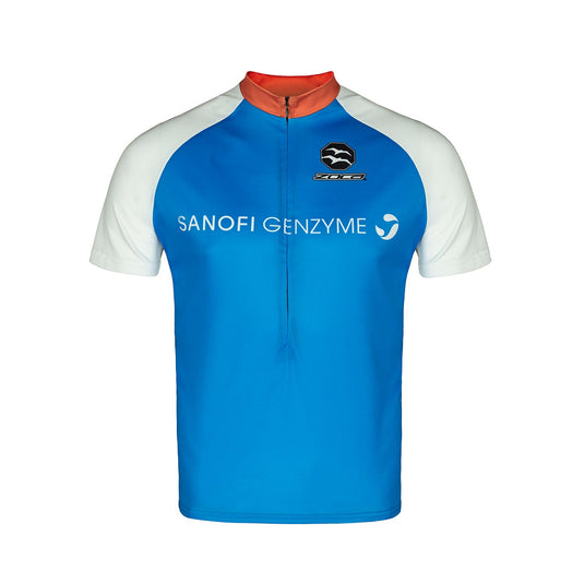 P0140 - Maillot de cyclisme à glissiere pleine longueur