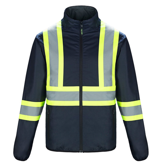 L01260 - Safeguard - Reversible Hi-Vis Insulated Jacket