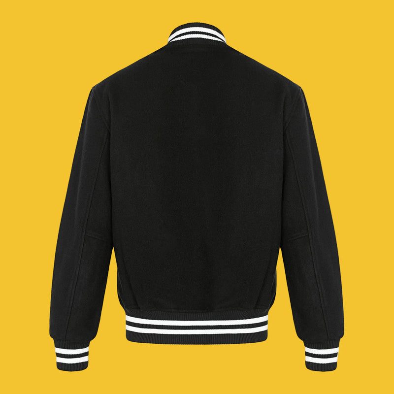 Load image into Gallery viewer, L0390Y - DISCONTINUED  - Youth Melton Varsity Jacket
