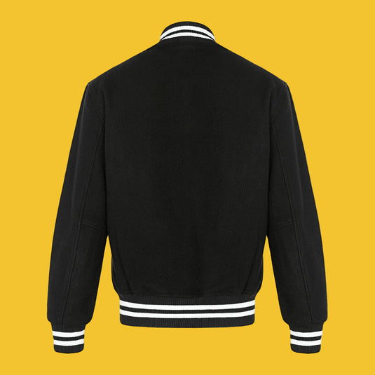 L0390Y - DISCONTINUED  - Youth Melton Varsity Jacket